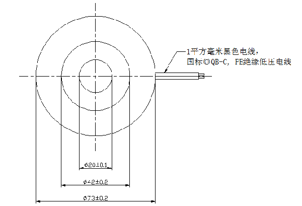 防盜扣解鎖電磁鐵尺寸圖